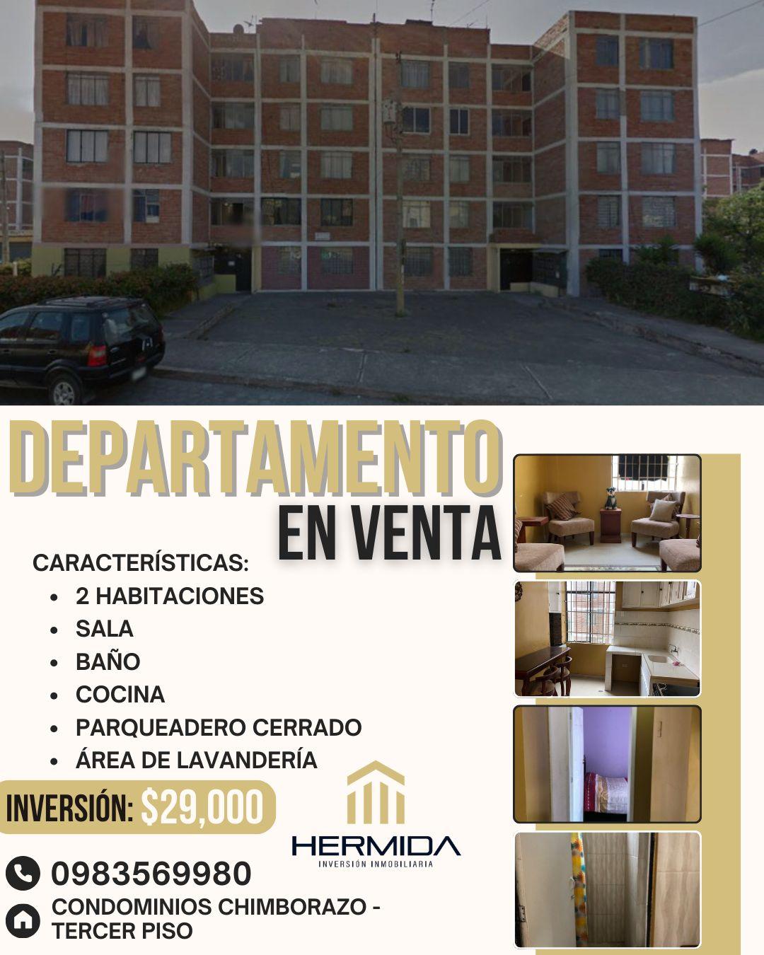 DEPARTAMENTO EN VENTA-