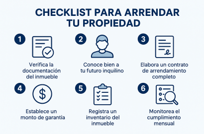 Checklist para arrendar tu propiedad de forma segura