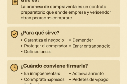 ¿Qué es la promesa de compraventa y cuándo firmarla?