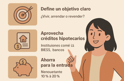 Tips para invertir en bienes raíces siendo joven en Ecuador